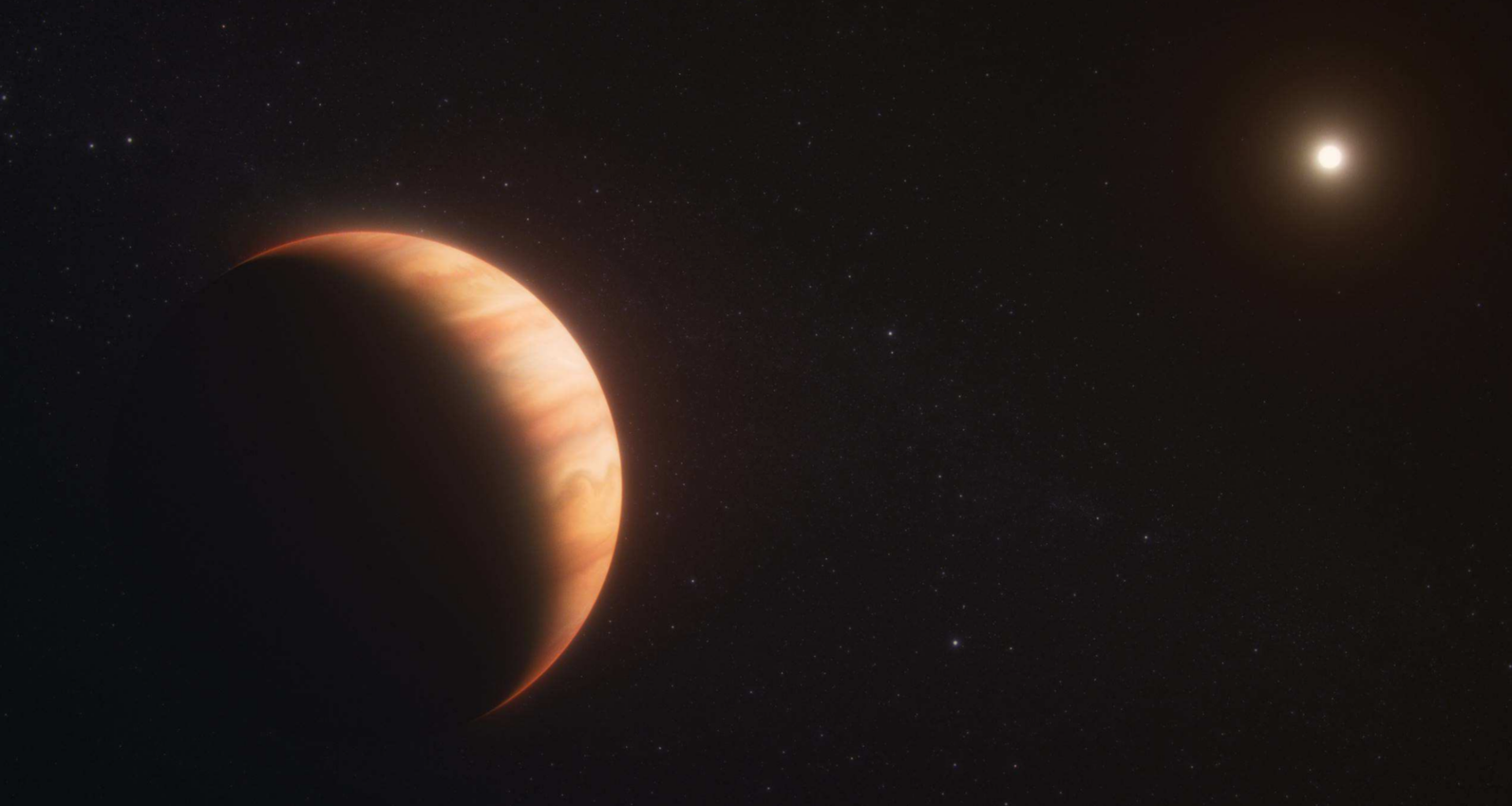 JWST solves the mystery of the giant planet orbiting a dead star