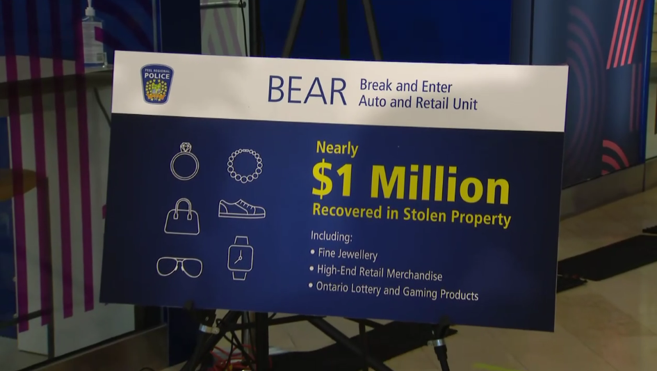 Mississauga man arrested after nearly $1M in stolen property recovered
