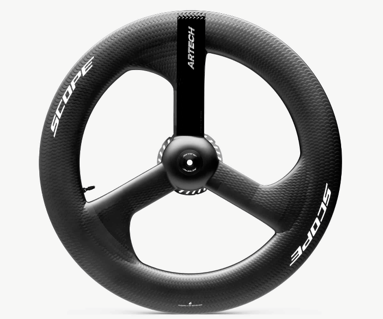 Artech Tri Spoke project logo full wheels