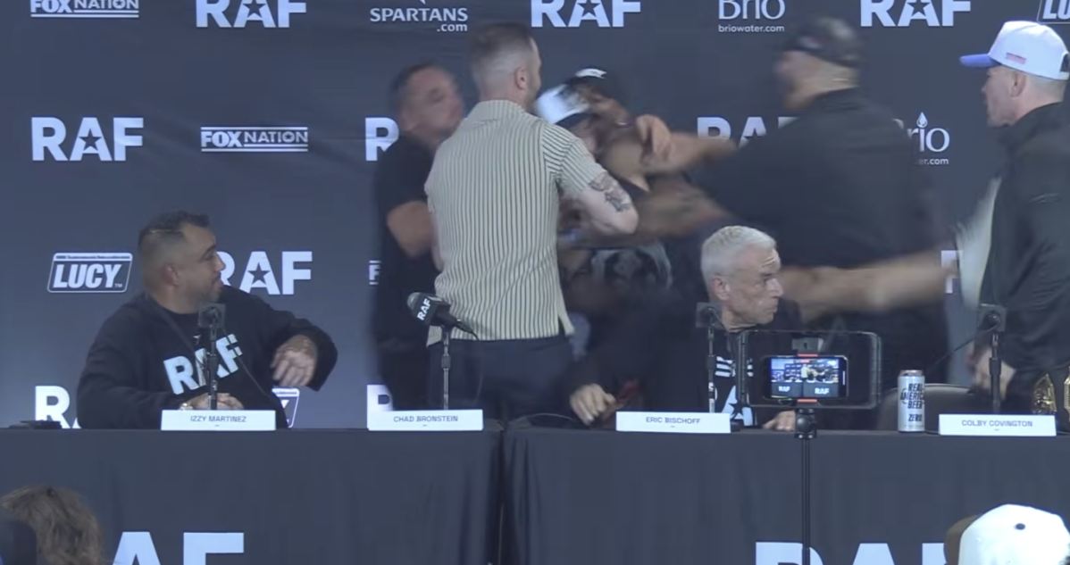 Belal Muhammad Attacks Colby Covington At RAF 11