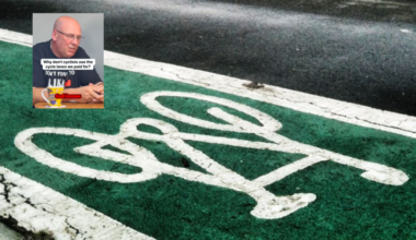 Grimsby auction house ‘podcast’ cycle lane