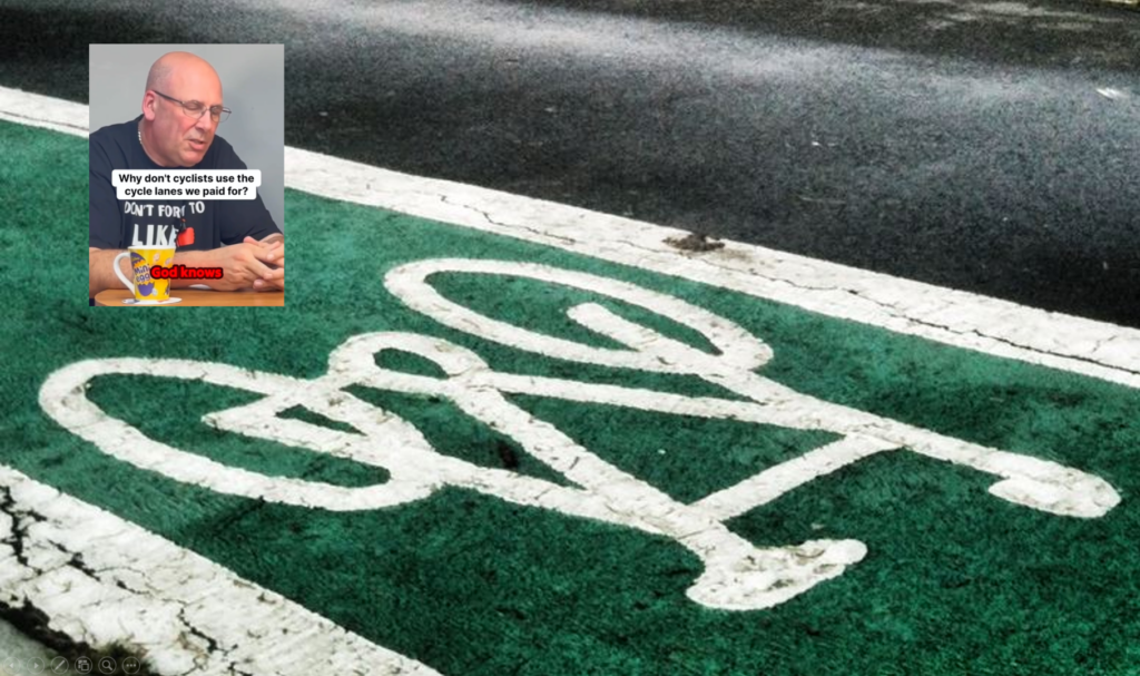 Grimsby auction house ‘podcast’ cycle lane