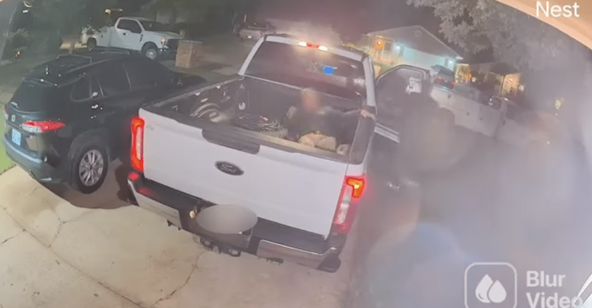 Video: Man wakes up in random truck bed after UFC Oklahoma
