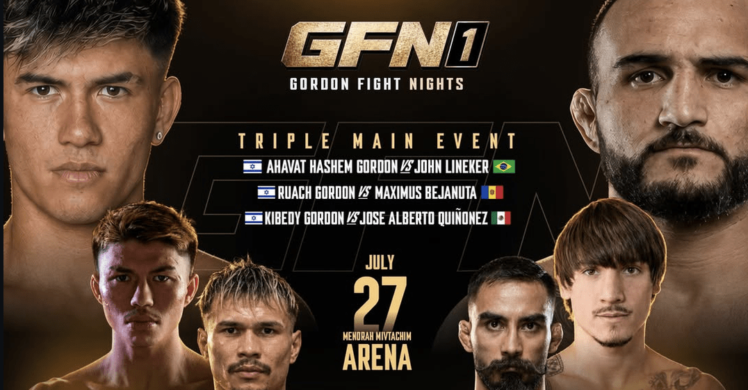 Lineker vs. Gordon: GFN 1 Fight Card, Start Time & Stream