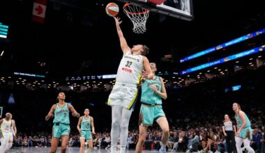 Shepard secures third triple-double of season as Wings beat Liberty