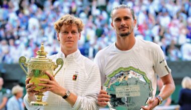 Sinner survives a marathon breaker and Zverev’s fall to keep his grip on Wimbledon