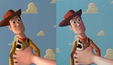 Pixar Toy Story original 35mm film vs digital