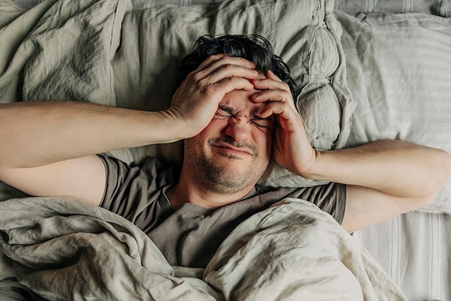 Waking up in the morning