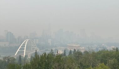 Edmonton activates poor air quality response