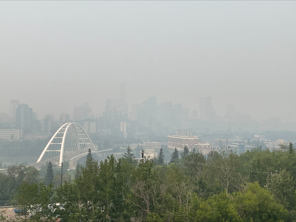 Edmonton activates poor air quality response