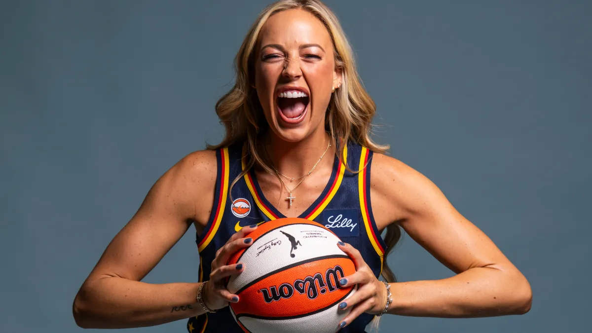 Sophie Cunningham brings spicy look to Vegas before Fever-Aces showdown image