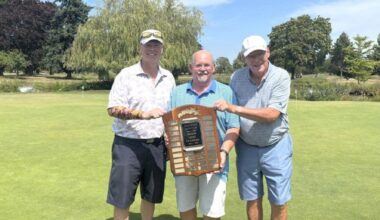 Tight competition at South Surrey golf course men’s championship