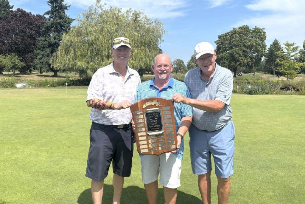 Tight competition at South Surrey golf course men’s championship