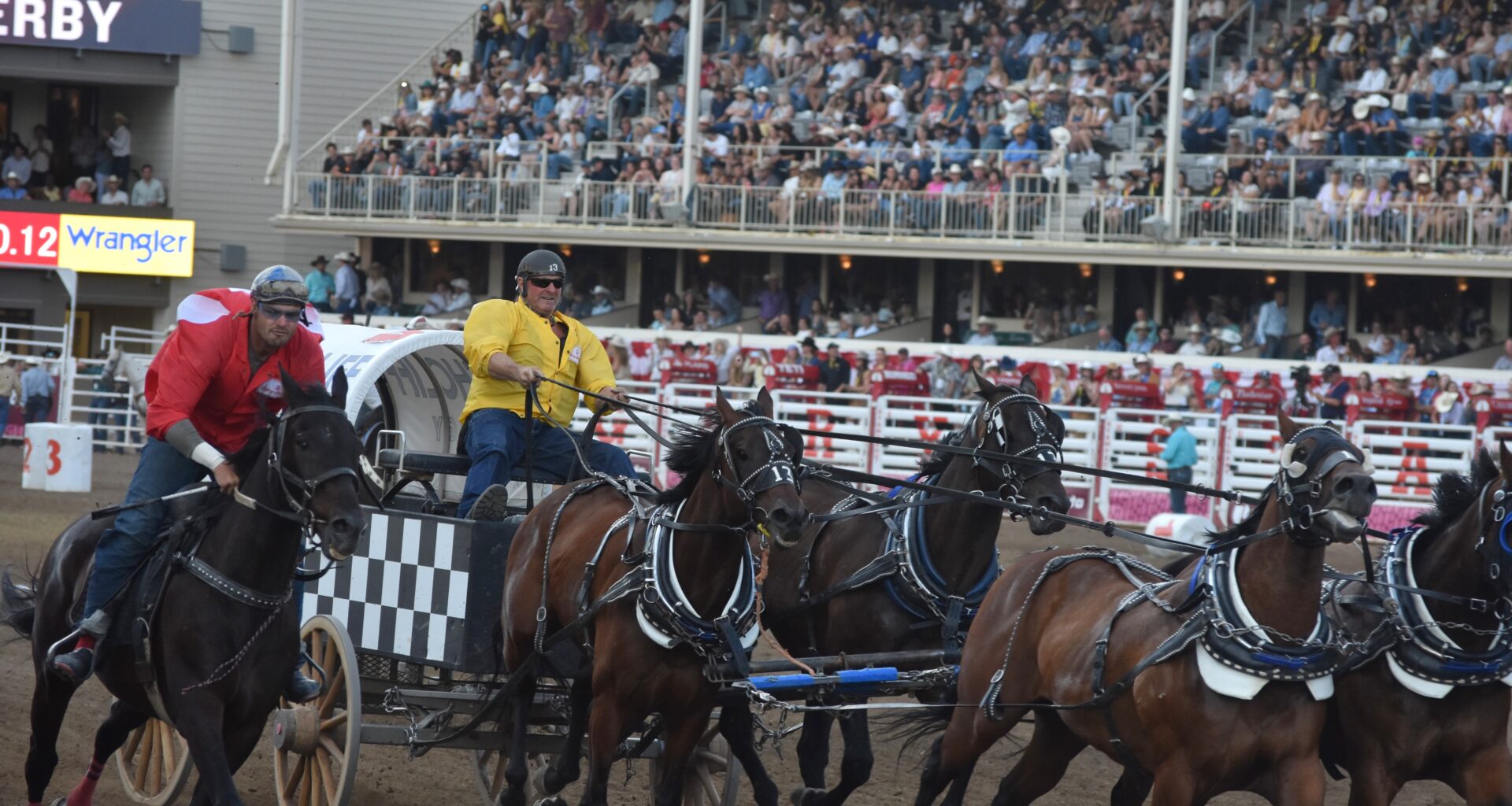 Jason Glass finishes second in Calgary Stampede Rangeland Derby final - OkotoksOnline.com