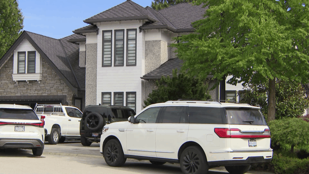The Surrey Police Service (SPS) says it is investigating after a Cloverdale home was targeted in what’s believed to be an extortion-related shooting.