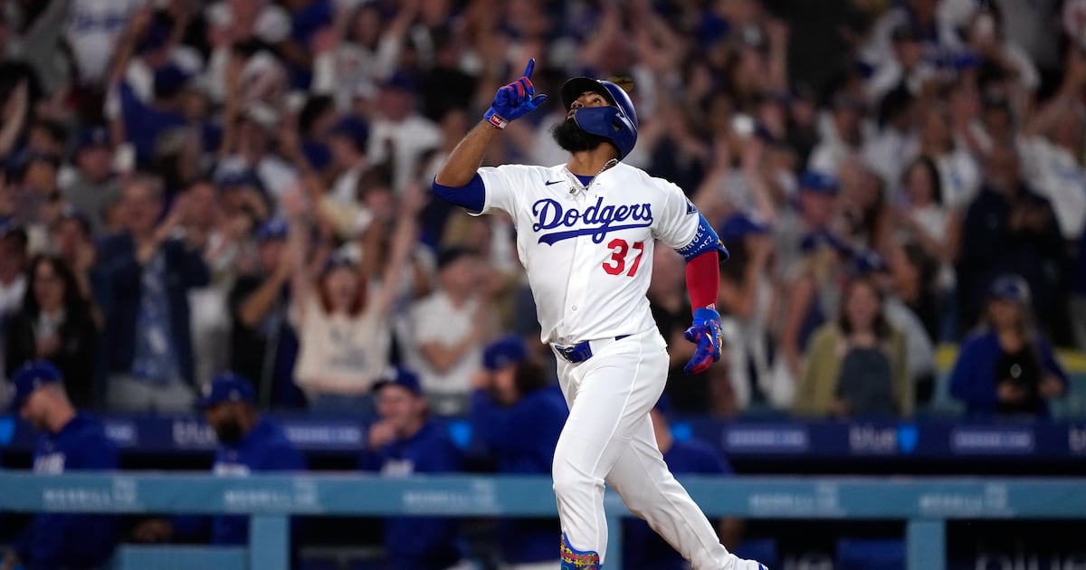 Teoscar Hernández’s grand slam sparks another Los Angeles Dodgers rally to beat San Diego Padres