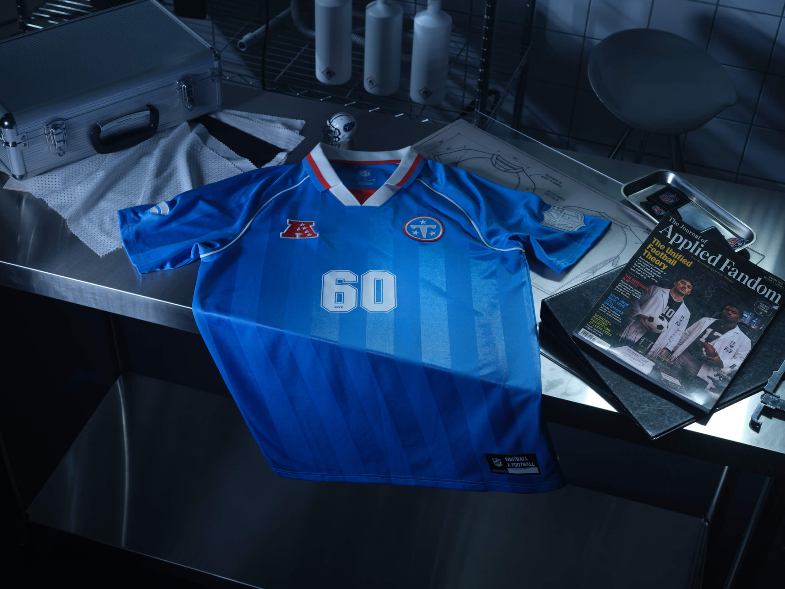 Titans soccer jersey