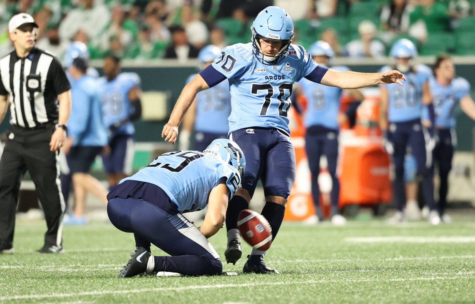 Toronto Argonauts rule out Lirim Hajrullahu in B.C. for non-injury-related reason