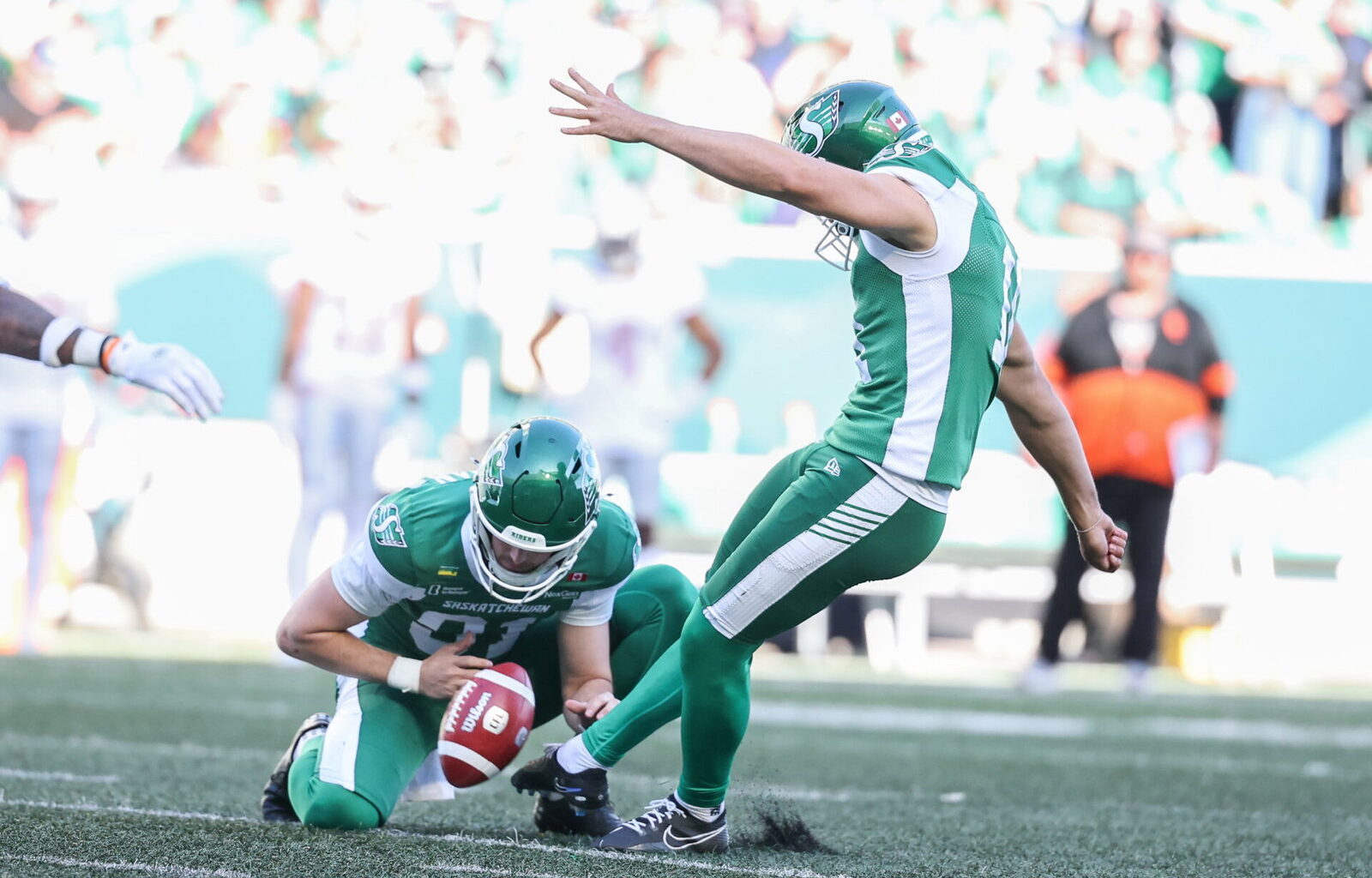 Saskatchewan Roughriders' Corey Mace has 'utmost confidence' in rookie CFL kicker Alex Hale