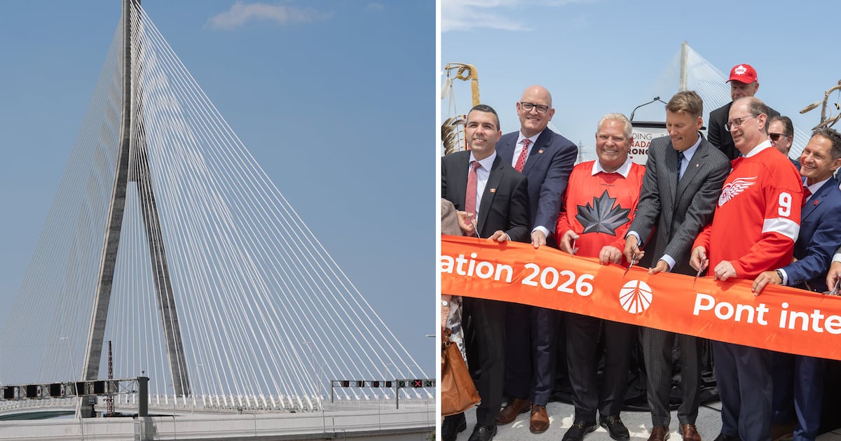 Gordie Howe bridge set to open today