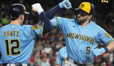 Jackson Chourio’s scratch hit in 11th breaks tie, Milwaukee Brewers top Arizona Diamondbacks