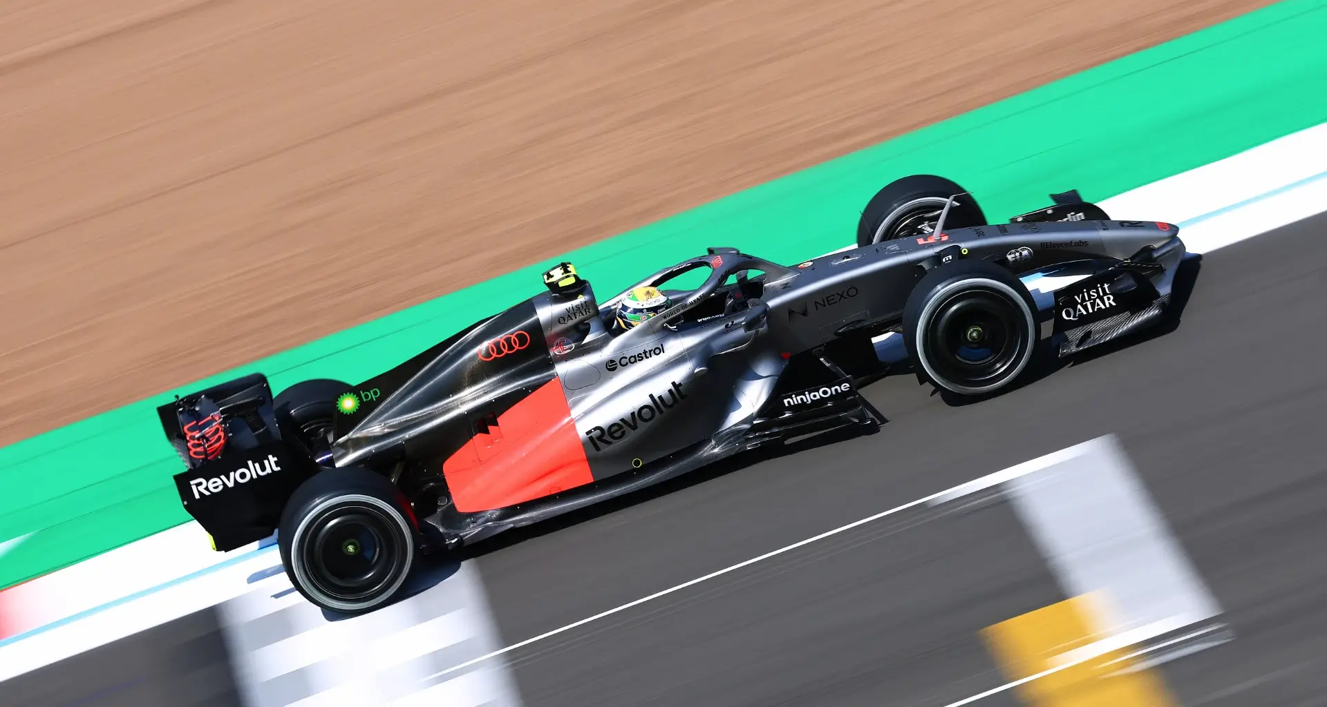 NORTHAMPTON, ENGLAND - JULY 03: Pole position qualifier Rafael Camara of Brazil and Invicta Racing