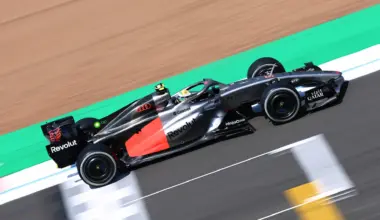 NORTHAMPTON, ENGLAND - JULY 03: Pole position qualifier Rafael Camara of Brazil and Invicta Racing
