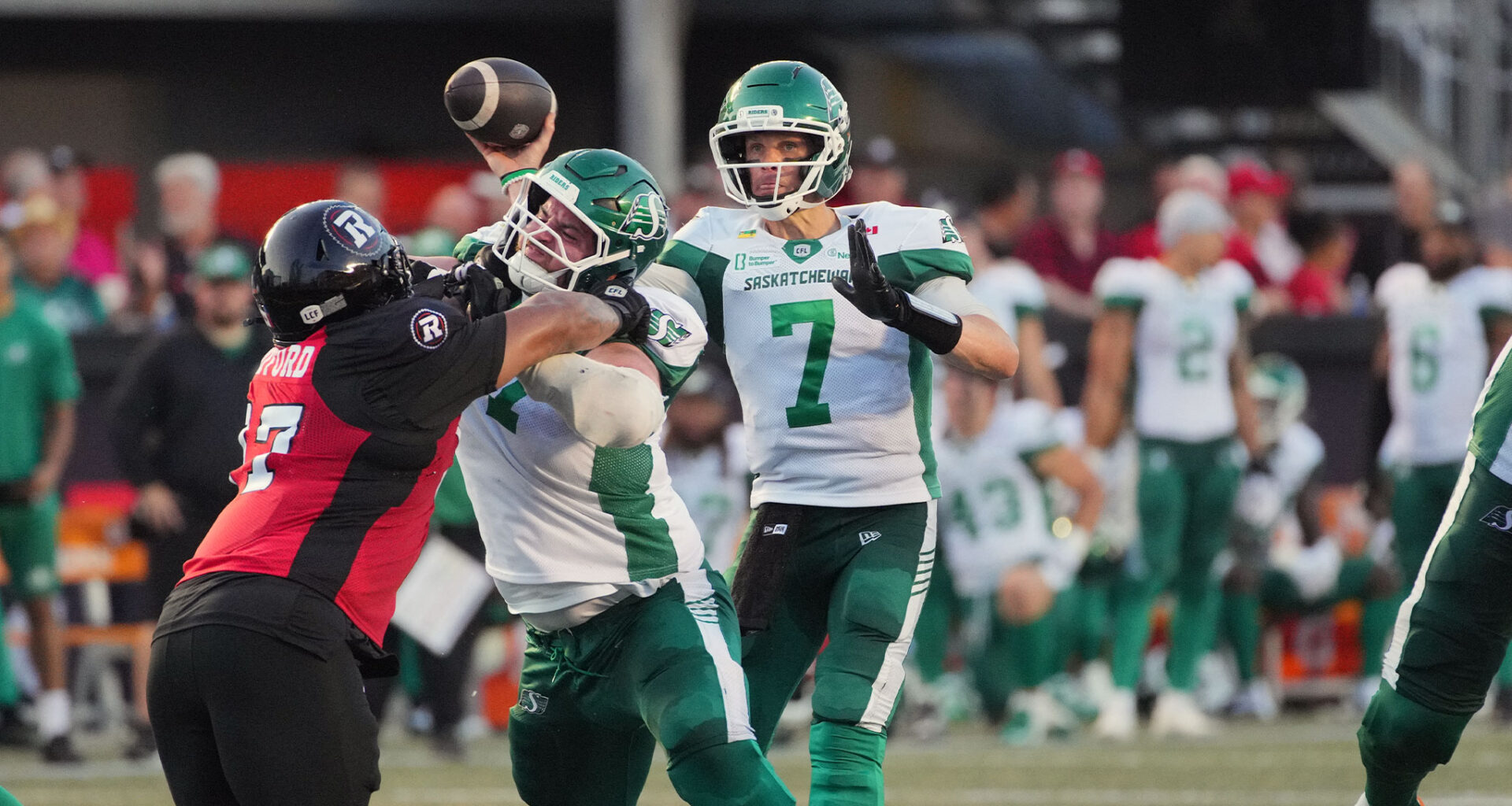 3 stats that defined Saskatchewan’s FanDuel Canada Day Weekend win over Ottawa