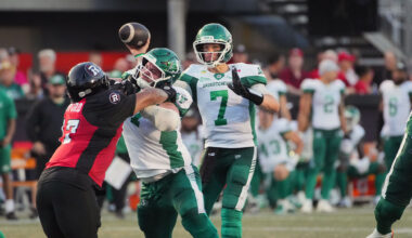 3 stats that defined Saskatchewan’s FanDuel Canada Day Weekend win over Ottawa