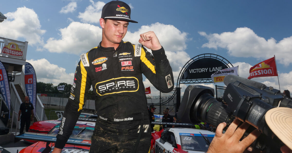 CUBE 3 Architecture TA2 Series Champion Tristan McKee Making NASCAR…