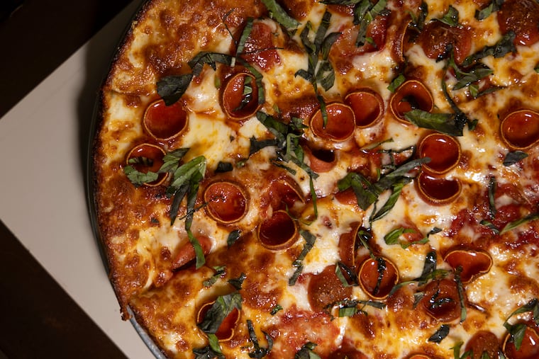 Gluten-free pizza with pepperoni at Barclay Pies in Cherry Hill, N.J., on Tuesday, July 21, 2026.