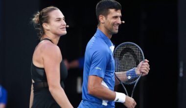 U.S. Open mixed doubles: Novak Djokovic and Aryna Sabalenka enter but no Alcaraz or Sinner yet