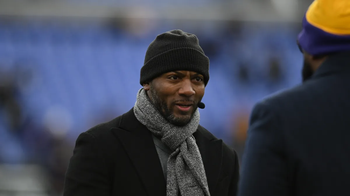Why ESPN parted ways with Ryan Clark in the middle of his NFL Live show broadcast image