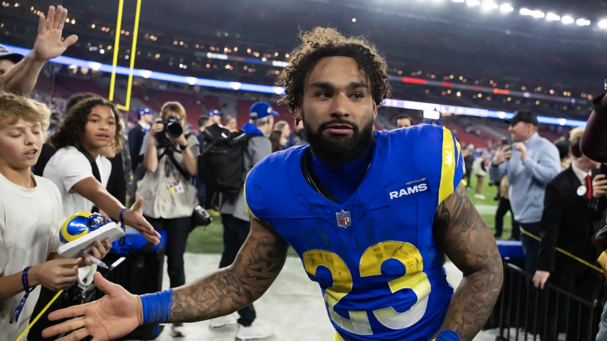 Why Rams' Kyren Williams was not ranked as a top-10 RB according to one NFL coordinator image