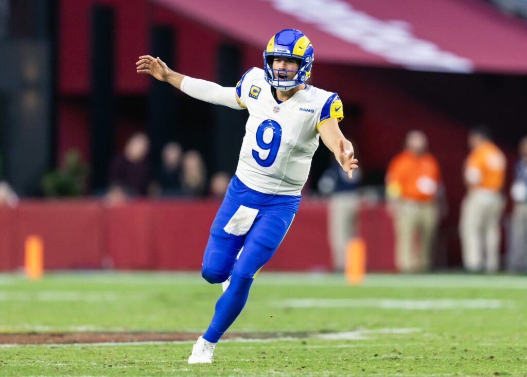 5. Matthew Stafford — 141 Passing TDs (74 Games)