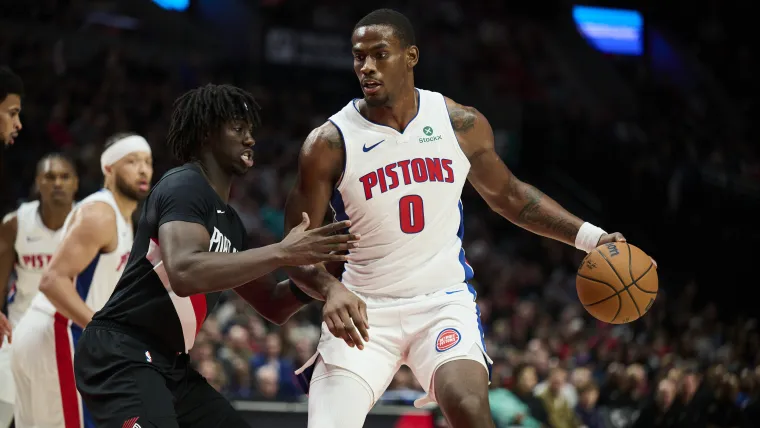 Jalen Duren 12232025 Detroit Pistons center Jalen Duren