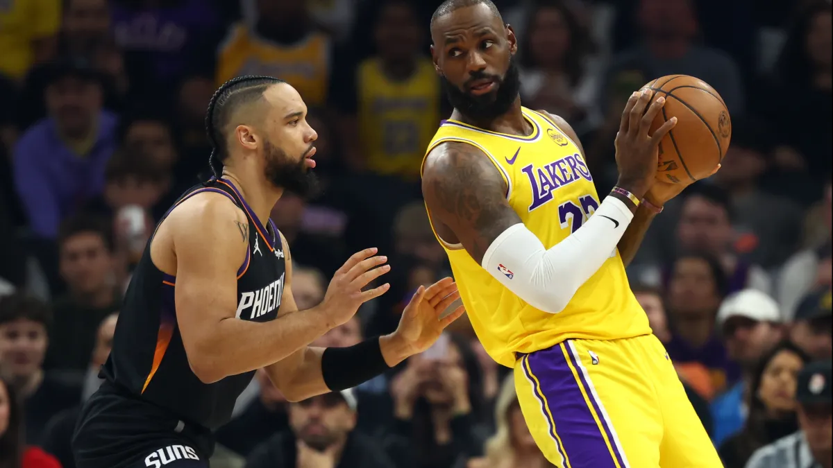 Dillon Brooks reveals the story behind his viral meme laughing at LeBron James image