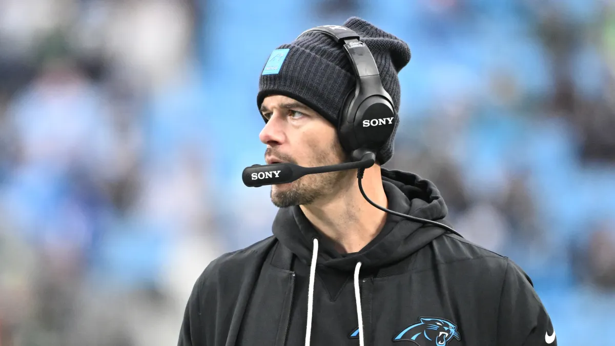 Dave Canales quotes: Panthers coach talks NFL training camp, players image