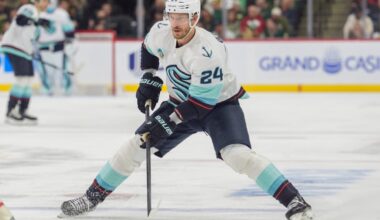 How will Jamie Oleksiak do as Marcus Pettersson’s replacement on the Canucks’ blue line?