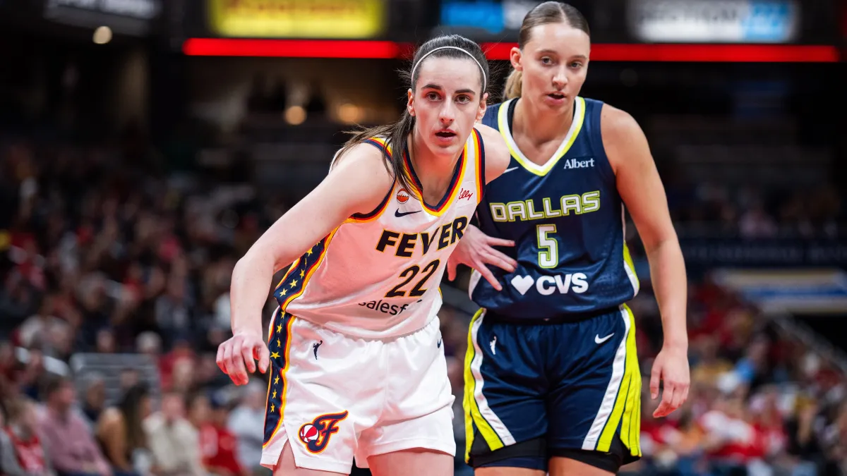 Paige Bueckers' reaction to Caitlin Clark's shoe reveal raises eyebrows image