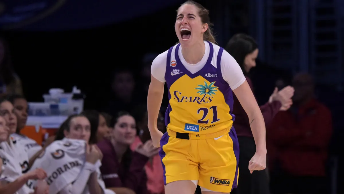 Kate Martin's contract update is big news for Caitlin Clark's former teammate image