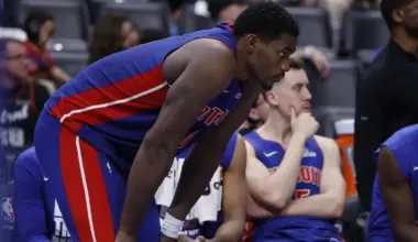Pistons' Jalen Duren reportedly seeks exit from Detroit after becoming 'fed up' with organization image