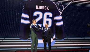 Why the Winnipeg Jets are giving Viggo Björck a chance to be their No. 2 centre