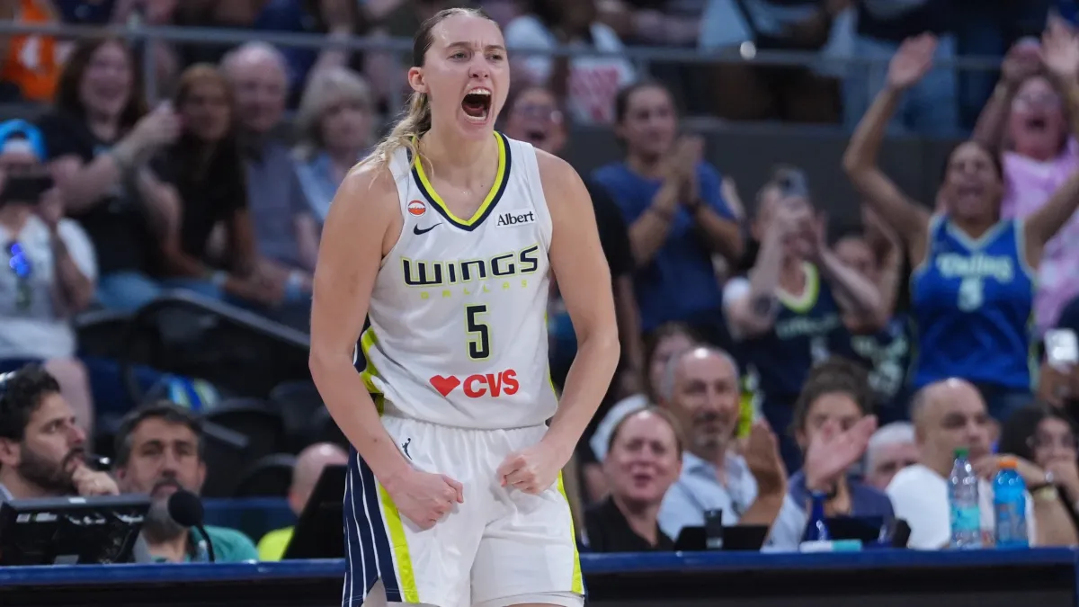Watch: Paige Bueckers turns heads for all the wrong reasons at WNBA All-Star after-party image