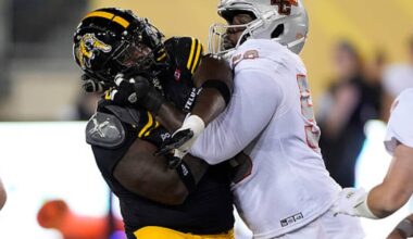 BC Lions release two-time All-CFL American OL Dejon Allen