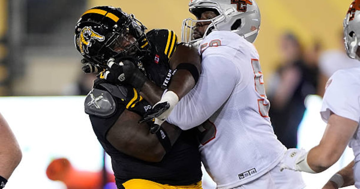 BC Lions release two-time All-CFL American OL Dejon Allen