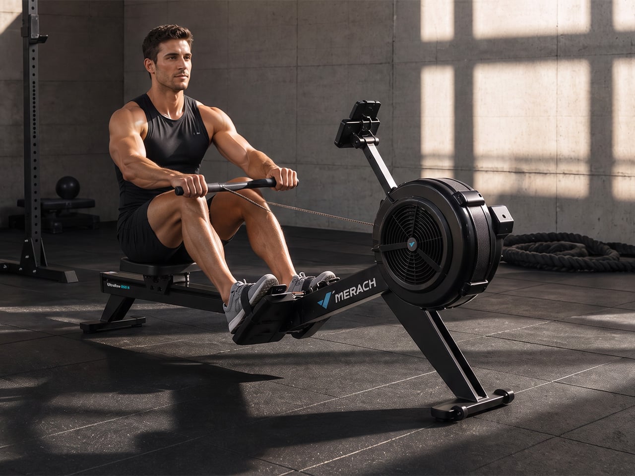 This Air-Magnetic Rowing Machine Is Built for HIIT-Level Workouts, Not Just Cardio