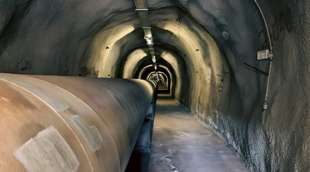 major trunk sewer work in east mississauga.