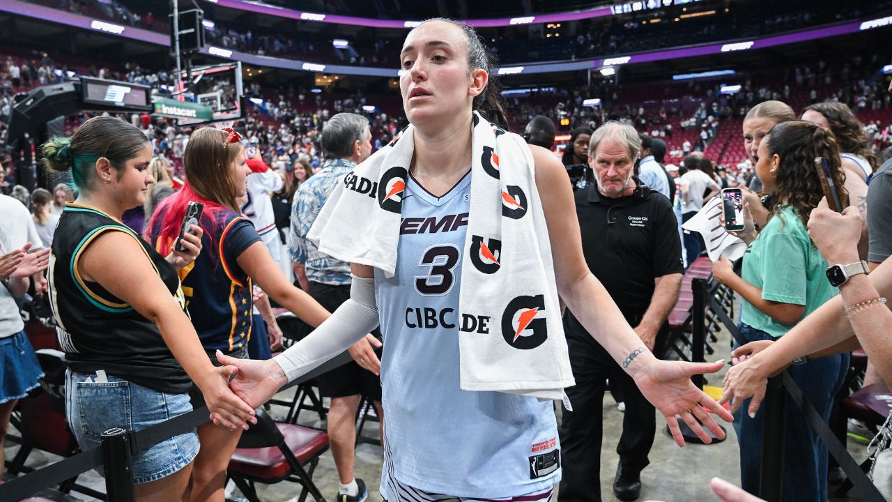 Liberty's Laney-Hamilton explains hitting Tempo's Mabrey with shoe