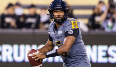 Canadian Tre Ford gets start for Ticats vs. Toronto Argonauts